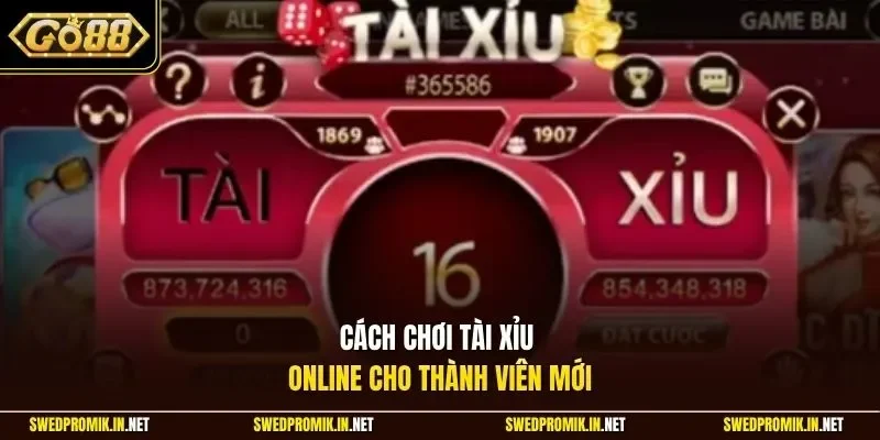 Cách chơi Tài Xỉu online cho thành viên mới