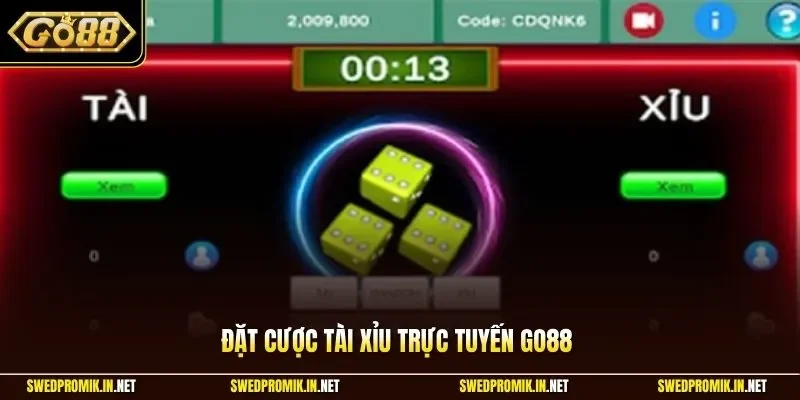 Đặt cược Tài Xỉu trực tuyến