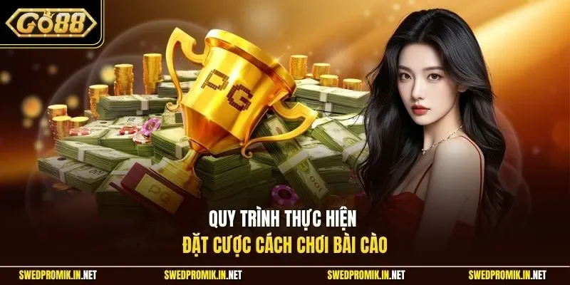 Quy trình thực hiện đặt cược cách chơi bài cào